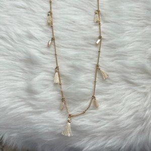 NWT! Banana Republic Tassel and Bead Necklace